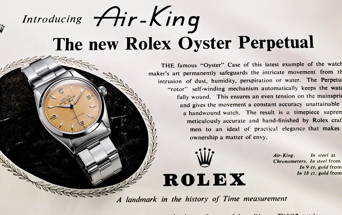 Rolex Air King 116900