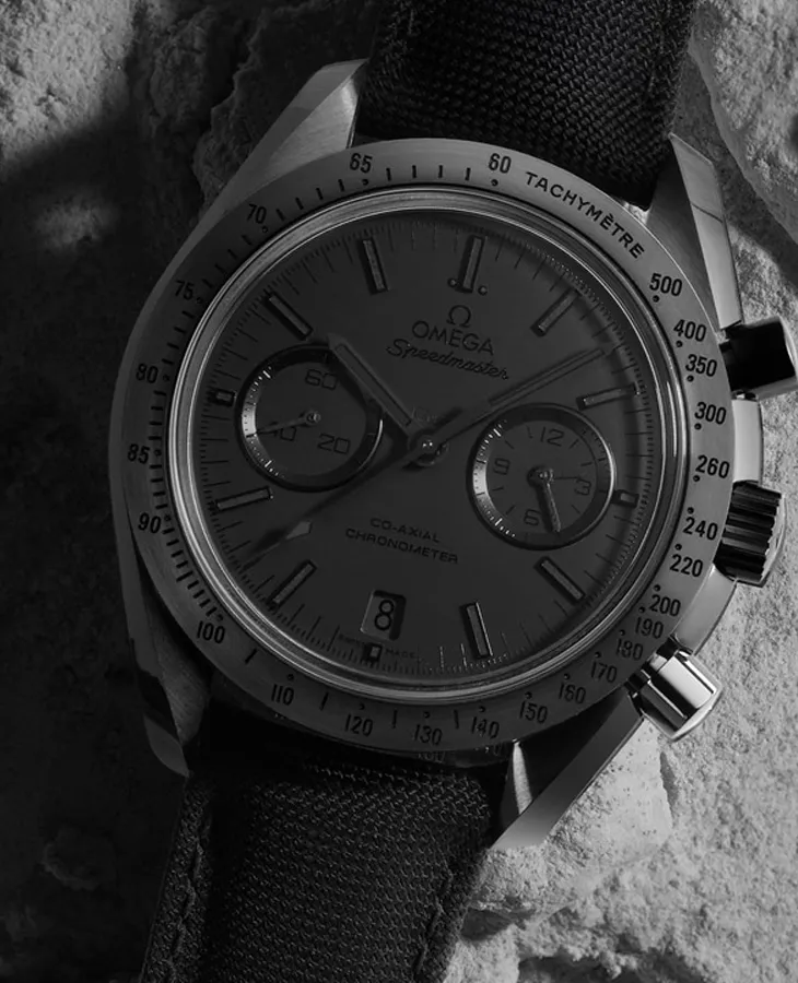 Tasar Omega DARK SIDE OF THE MOONCO AXIAL CHRONOMETER CHRONOGRAPH