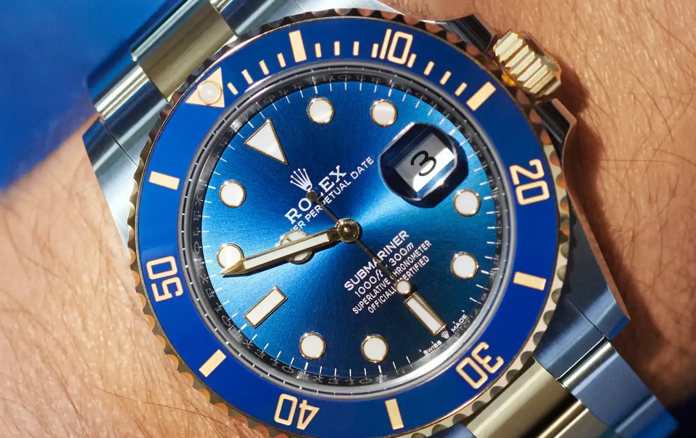 Rolex Submariner 116613LB Watchproject 21 Shop